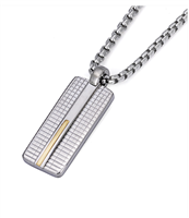 Halskette H2on Herr COLLANE in Stahl HO032-ME